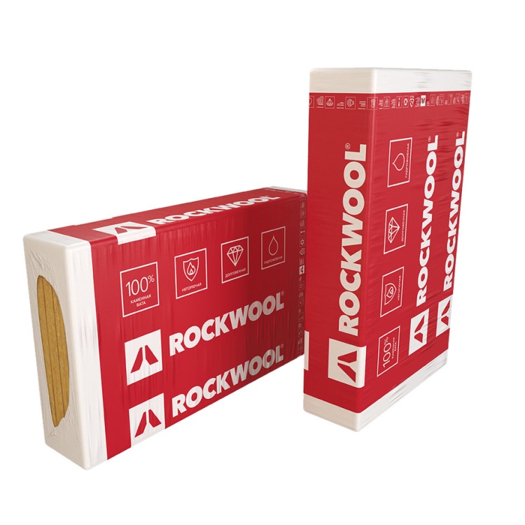 Утеплитель Rockwool Фасад Баттс Экстра 1200х600х30 мм, 8 шт. уп